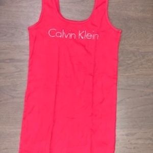 Calvin Klein Hot Pink Tank Top